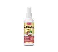 (2pcs) Coconut Heat Protection Spray - Thermal Protector for Hair, Travel Size, Paraben & Dye Free Treatment - Deep Conditioner Repair Treatment