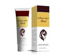 2PCS Collagen Hair Conditioner Smoothing Deep Repair damaged Hair Conditioning Moisturizing Collagen Hair Mask for All Hair Types