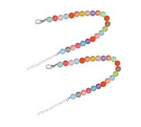 2pcs Collier de Chien perlé réglable