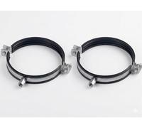 2pcs, Collier de Serrage 200mm Avec Joint en Caoutchouc, Filetage M8/M10, Support en Acier Pour Tuyau de Ventilation, Gaine Spiralée ou Descente D’eau, Montage Mural ou Plafond, de Steinberg14