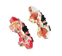 2pcs Colliers d'animaux de Thanksgiving avec Bowknot Colliers de Chiens pour Chats pour Les célébrations de Vacances adaptées à Toutes Les Couleurs Vives