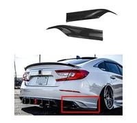 2PCS Compatible for Honda Accord 2018-2022 10e 10.5th Car Bumper arrière Splate Spoil du diffuseur Bas-Minfuseur Spoile de la lèvre(Carbon Fiber)