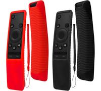 2Pcs Coque Télécommande De Protection Pour Samsung Smart Tv Bn59-01241A,Bn59-01242A,Bn59-01260A,Bn59-01266A,Bn59-01259B Bn59-01259E Housse Étui De Protection En Silicone Télécommande Antidérapant