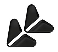 2PCS CORE DORE COIN Anti-collision Autocollants - Protégeurs universels de garde de bord, coussinets d'adhésif anti-rayures durables pour les portes du véhicule arrière, joint de garniture absor