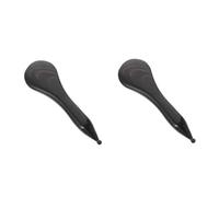 2Pcs Corne Beauté Massage Lisseur Visage Muscle Gua Facial Outil Guasha Guasha Outil Gua Board Corne De Bœuf Corne De Bœuf Gua Board Cornes Noir