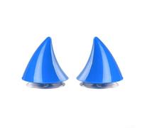 2pcs Cornes pour diable pour casque pour moto ABS pour déco 2pcs(F) | ABS pour robuste, résistant aux UV, pluie et neige, design cornes pour diable, mat, 2 pièces