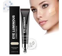 2PCS Correcteur de Couleur Oculaire pour Cernes, Correcteur D'yeux Lumineux, Sérum Oculaire Hydratant, Crème Oculaire Teintée Anti - âge à Base de Pêche (Ivory white, 20g)