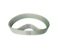 2pcs courroies synchrones en fil d'acier polyuréthane à dents trapézoïdales de type T5, pas 5mm, circonférence 280mm, largeur 10mm, T5-280