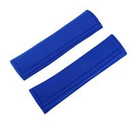 2pcs coussinets de protection de ceinture de sécurité de voiture universels couvre-courroie de coussin doux et confortable aide à protéger votre cou et vos épaules(Bleu)
