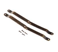 2PCS Couvercle Antique Support Charnières Séjour Pour Box Display Mobilier Accessoires Cabinet Porte Cuisine Armoire Couvercle Charnières Séjours(67x11mm)