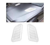 2pcs Couvercle d'admission d'air, pour Renault Clio V Life/Zen/Intens/R.S. Line/Business 2019-2024 garnitures d'admission pour capot de voiture, Capot d'évent Modifié Couverture,C
