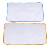 2Pcs Couvertures de Repassage à Vapeur Protection Table Pad en Tissu De Maille Anti Échaudage Haute Température Repassage Isolation Thermique(L 40 * 60CM)