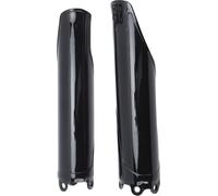 2pcs couvre tube de fourche avant noir brillant pour CRF250R CRF250X CRF450R CR125 CR250 CRF 450 RX