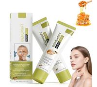 2PCS Crème Anti-Rides au Venin d’Abeille,Soin Visage et Cou,Crème Hydratante Raffermissante Anti-Âge pour Femme et Homme,Crème Anti-Âge Visage Contre les Rides et Peau Sèche,Vert