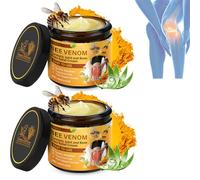 2PCS Crème de Traitement au Venin D'abeille, Crème Réparatrice au Venin D'abeille, de Guérison des os, Crème Hydratante au Venin D'abeille, Poison D'abeille Favorise la Santé des Articulations et des