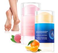 2PCS Crème Pieds, Crème Hydratante Pieds Anti Crevasses, Cream Réparatrice pour Talons Très Secs et Crevassés, Baume Nourrissant Intensif pour Réparation et Soin Quotidien Durable