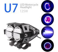 2pcs crie U7 LED moto phare, Projecteurs Phare de moto, Phare de moto de haute qualité