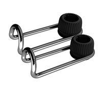 2Pcs Crochets Automatiques Organisateur De Voiture, Véhicule Siège Arrière Porte-Crochets Crochet Appuie Tete Voiture Crochet Organisateur De Suspension Portable Cintre À Crochet Pour Siège Auto