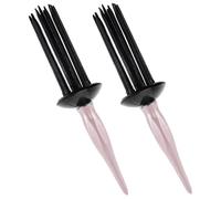 2pcs Curling Bross, brosse de sèche-linge Brusque bouclé outil de coiffeur coiffure anti-glip Curling Wand Round Peigl pour les femmes gilrs.