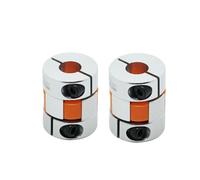 2pcs D25 L30 5mm to 14 mm CNC electronic starter Jaw Shaft Coupler Flexible Coupling Spider Flexible 8 * 10mm 4/5/6/6.35/8/9.5/10/12mm NWPNLXEA(6X6.35)
