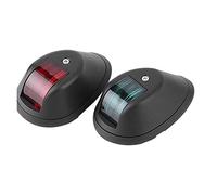 2Pcs DC12V-24V Left and Right Ship Side Lights Marine LED Navigation Lights Traffic Lights Suitable for Yachts Boats