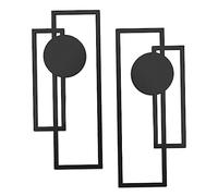 2pcs décor Mural métal