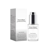 2PCS Deep Collagen Cream In Serum, Moisturizing and Tendering Facial Skin, Making It Delicate and Hydrated Essence 30ML