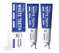 2PCS Dentifrice Blanchissant Niacinamide, Niacinamide Whitening Toothpaste, Sans fluor, dentifrice blanchissant, Favorise le blanchiment naturel dents, Fraîcheur Longue durée
