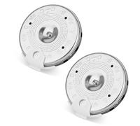 2pcs Diapasons Chromatiques à 13 Tons, Haute Sensibilité Gamme Do-Do Accordeur Accessoires d'Accordage pour Guitare Basse Violon Violoncelle Ukulélé Chanteurs et Plus Encore