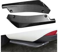 2Pcs Diffuseur de Spoiler de Pare-Chocs Arrière pour Ford Spectron SportKa StreetKa Taurus, rotection Anti-Rayures Aileron Voiture,B-Carbon Fiber
