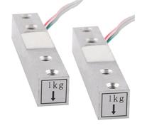 2PCS Digital Load Cell Weight Sensor 1kg 5kg 10kg 20kg High Precision Miniature Load Cells for Arduino DIY Electronic Portable(1KG)