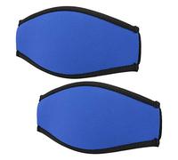 2pcs Dive Slap Mirror St Cover der Snorkeling H or e Plongée Tuba H Wrapper ou Cover (Bleu)
