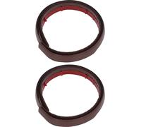 2Pcs Door Draft Stopper TPVC 3 Layer Sweep Noise Blocker Kit for Home Office 50mm / 1.97in