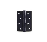 2PCS Dooroom Brass Thick Bearing Hinges 4"x3"x3mm, 5"x3"x3mm Solid Wood Door Black Gold Mute Hinges With Screws(BCF,5 inch)