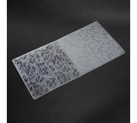 2pcs Dossiers de Gaufrage en Plastique Pochoirs de Gaufrage Convexes Concaves pour la Décoration Artisanale d'album Photo Bricolage Plis de Fabrication de Cartes Idéaux pour le