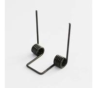 MMLFX 2pcs Double Ressort de Torsion, Fil DIA 2.5mm OD.15.5mm Pieds Longueur 65mm 5 bobines