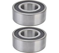 2Pcs Double Row Ball Bearing High Speed Operation Excellent Manufacture Industrial Supplies for Agricultural Machinery3207-2RS