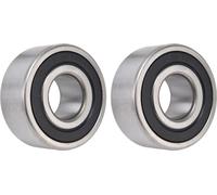 2Pcs Double Row Ball Bearing High Speed Operation Excellent Manufacture Industrial Supplies for Planetary Reducer3306-2RS