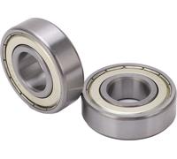 2Pcs Double Rubber Sealed Ball Bearing Low Noise High Temperature Resistant Deep Groove Ball Bearing
