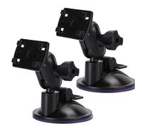 2pcs Driving Recorder Stands, HD H3041 65 Mm Car Universal Support Car à 360 Degrés GPS Navigator Navigator Support Drivance Recorder Aspiration Bracket (Tête à Quatre Griffes)