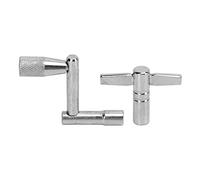 2pcs Drum Key Standard Universal Turning Tools Parts Pides accessoires Z et T Forme
