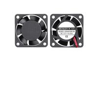 2PCS dual ball cooling fan 40mm DC 12V 24V 4015 40X40X15mm Cooling Fan DC Brushless Small 4cm Cooler Fan 2-pin(12V Dual Ball)