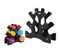 2Pcs Dumbbell Rack Stand, 3 Tier Tree Shape Weights Rack Dumbbells Holder Organizer Bracket for Home Gym Space Saver