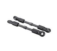 2PCS EA1018 Lien de direction Clinine de direction compatible avec 1 10 échelles RC CARS FITS MODÈLES 11101 21101 J3 Pièces de mise à niveau et accessoires de rechange pour la course pour la course