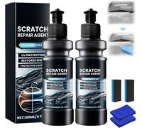2Pcs Efface Rayure Voiture, Car Scratch Repair Paste, 120ml Dissolvant de Rayures de Voiture, Efface Rayures pour Voiture