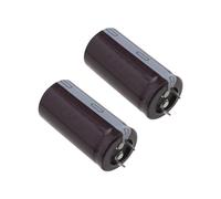 2PCS Élément Condensateur Électrolytique 63V 6800uF 25.5×51.1mm 105℃ Snap pour Réparation Contrôle Circuit Fils Radiaux