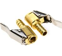 2pcs Embout pour Pompe de Gonflage Compresseur laiton 8mm pneumatique Tuyan Connecteur de soupape de gonflag