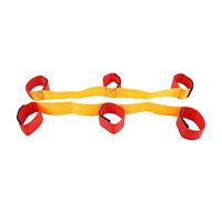 2PCS en Plein Air Jeux D'équipe Formation Sangle Jambes Bande De Course Jeu Bande D'entraînement D'équipe pour 3 5 8 Personne Travail D'équipe Jouages (Personnes Normales de Version 3)