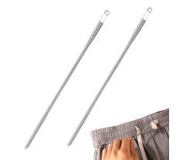 2pcs Enfile Aiguille Cordon, Enfile-Cordon à Ressort en Métal Enfile-Cordon Élastique Flexible et Facile à Remplacer pour Sweats à Capuche Pantalons Vestes Maillots