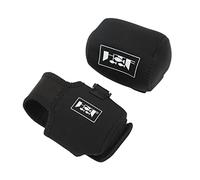 2pcs Ensemble de couvertures de bobines de pêche en néoprène, Pochette de Protection élastique pour Les Rouleaux de Rotation à appât Noir